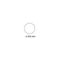 Rouleau de 5192 Gommettes Rondes 10,5 mm Jaune - APLI-AGIPA