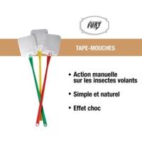 Tapette à mouches Plastique manuelle Coloris Aléatoire - FURY