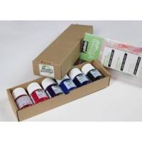 Set Initiation N°2 Peinture Vitréa V160 pour Verre Brillant 6x20ml - PÉBÉO