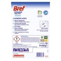Duo Pack 2 Blocs WC 50g Power Activ' Océan - Produit Nettoyant Détartrant - BREF