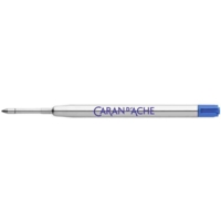 Recharge pour stylo roller, bleu - CARAN D'ACHE