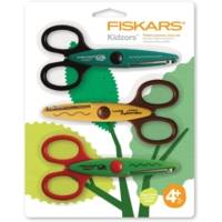 Kit de 3 ciseaux cranteurs Kidzors "Animaux de marais" - FISKARS