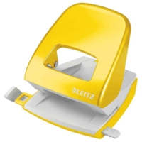 Perforateur Nexxt 5008,en carton, jaune métallisé - LEITZ