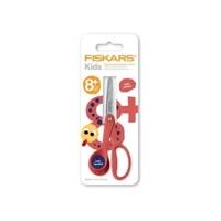 Ciseau classic Enfant 13cm pour GAUCHER bout rond Rouge - FISKARS
