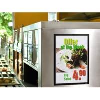 Lot de 2 Cadres D'affichage DURAFRAME® A3 argent métallisé - DURABLE