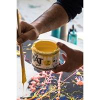 Pot 140ml Peinture Acrylique MAT pub Jaune Primaire - PÉBÉO