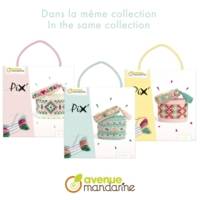 Boîte Pix Trésor 2 Bracelets à Coudre Rose - Blanc - AVENUE MANDARINE