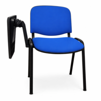 Chaise LISO 4 pieds polyvalente tissu avec tablette – ArtProg