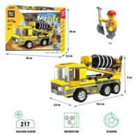 Jeu de Construction Camion de Ciment - BLOCKI