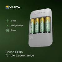 Chargeur ECO Charger Pro Recycled pour AA/AAA livré sans piles - VARTA
