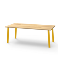 Table de réunion 5 à 6 personnes 200x100 cm - SEVE Mobilier