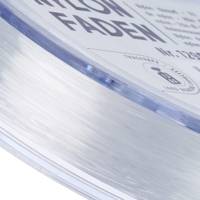 Fil nylon sur bobine, 0,5 mm x 100 m, transparent - FOLIA
