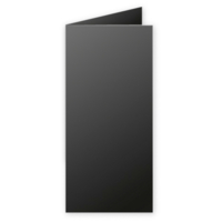 Pqt de 25 Cartes 210g pliée 106x213 noir - Clairefontaine