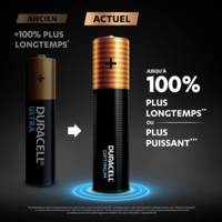 Pack 12 Piles Alcalines Optimum MN2400 AAA LR03 100% ExtraLife - DURACELL