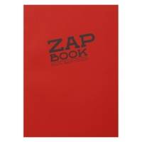 Zap book bloc d'esquisse recyclé 10,5x14,8 uni 80g 160 feuilles couvertures aléatoires - CLAIREFONTAINE