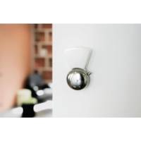 Sonnette deux bobines alimentation filaire 8V blanc - UNITEC