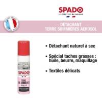 Aérosol 75 ml Détachant Naturel à Sec Terre de Sommières - SPADO
