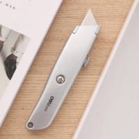 Cutter large pro soft/Aluminium - gamme EXPERT - 150 x 20 x36 mm - DELI