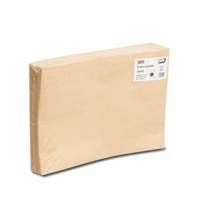 Paquet de 50 sacs à soufflets kraft armé brun 340x465 130 g bande de protection - GPV