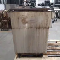 Piano à gaz sur meuble ouvert - 2 feux nus à droite + plaque coup de feu 400 x 550 - 15,6kW - W340111 - Capic