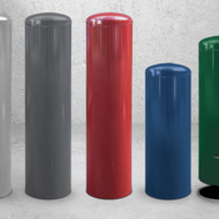 Borne Plaisance Ø 21.9 cm Ht 83 cm - Borne de protection coloris variable