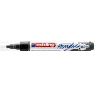 Marqueur acrylique moyen 5100 noir 2-3 mm - EDDING