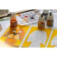 Flacon 45ml Encre COLOREX Aquarelle JAUNE PRIMAIRE - PÉBÉO