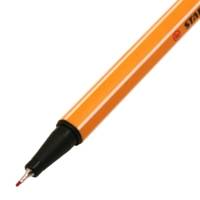 Stylo-Feutre POINT 88 Pointe Fine 0,4 mm rouge bordeaux - STABILO