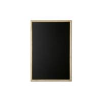 Tableau pour craie cadre bois 30 x 40 cm Bois - MAUL