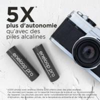 Eneloop Pro Pack 2 Piles Rechargeables Micro 930mAh AAA Ni-MH - PANASONIC