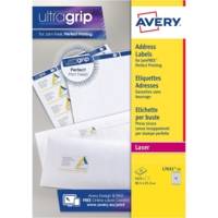 Boîte de 1625 étiquettes laser blanc 38,1X21,2 L7651-25 - AVERY ZWECKFORM