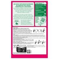 Diffuseur Electrique désodorisant Huiles essentielles Fleur de Cerisier & Framboise - AIR WICK
