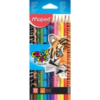 Crayon de couleur triangulaire COLOR'PEPS Animals - Maped