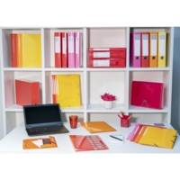 Classeur A4 4 anneaux 30mm Iderama - Jaune - EXACOMPTA