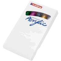 Marqueur acrylique moyen 5100 set de 5 Assortis festifs 2-3 mm - EDDING