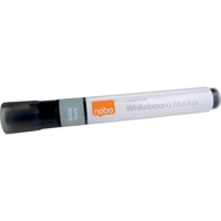 Marqueurs Liquid Ink noir ogive boîte 10 - NOBO