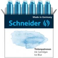 Etui de 6 Cartouches d'encre pour Stylo plume Pastel Ice Blue - Schneider