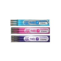 Lot de 3 sets de 3 recharges Frixion Point Rose, Violet et Turquoise - PILOT