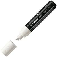 Marqueur pointe large FREE acrylic T800C 4-10mm blanc - STABILO