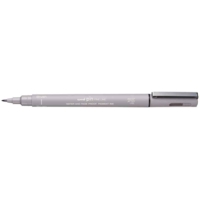 Feutre technique PIN 000200BR GC pointe brush gris clair - Uni-ball