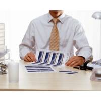 Etui 100 Cartes de Visite 85x54mm 270g Laser couleur & monochrome Satinée - AVERY ZWECKFORM