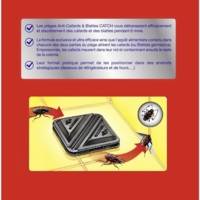 Boîte de 6 pièges Contaminateurs Anti-Cafards & Blattes - CATCH