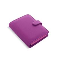 Agenda organiseur "Saffiano" format Personal Framboise - FILOFAX