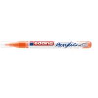 Marqueur Acrylique 5300 Orange fluorescent Pointe Fine 1-2 mm - EDDING