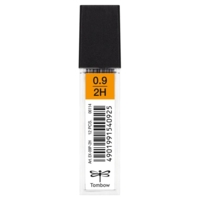Etui de 12 Mine pour porte-mine pointe calibrée 0,9 mm dureté 2H - TOMBOW