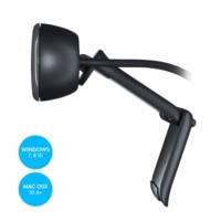 Webcam HD - C270 Correction de la lumière, micro antiparasites, noir - LOGITECH