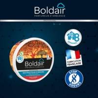 Pot 300g Gel destructeur d'odeurs bois ambré - BOLDAIR