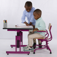 Table et chaise ergonomique scolaire MONA VISION maternelle - Héphaïstos