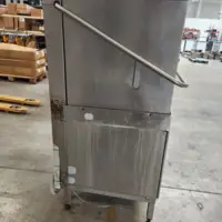 Lave-vaisselle à capot - 500x500mm (Panier laverie) - Surpresseur de rinçage, Pompe de vidange, Doseur de rinçage intégré, Doseur de lavage intégré - AMX-B-SEF - Hobart