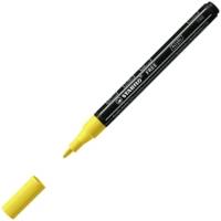 Marqueur pointe fine FREE acrylic T100 jaune - STABILO